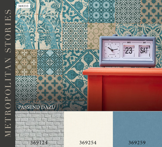 Metropolitan Stories | Wallpaper 369124 Anke & Daan - Amsterdam | Wall coverings / wallpapers | Architects Paper
