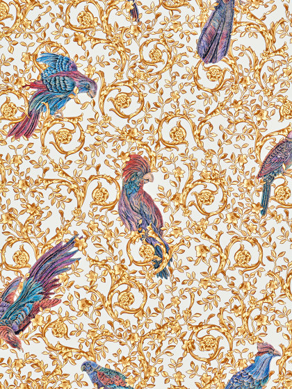 Versace 4 | Papier Peint 370534 Barocco Birds | Revêtements muraux / papiers peint | Architects Paper