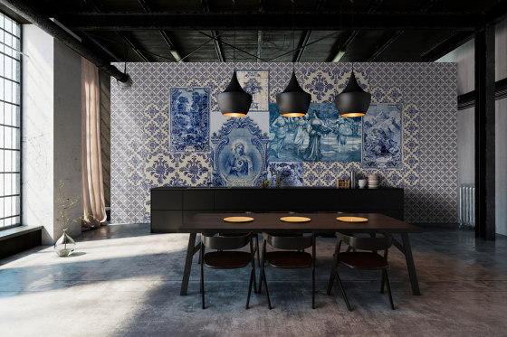 Walls By Patel 2 | Papier Peint DD114017 Azulejos 1 | Revêtements muraux / papiers peint | Architects Paper