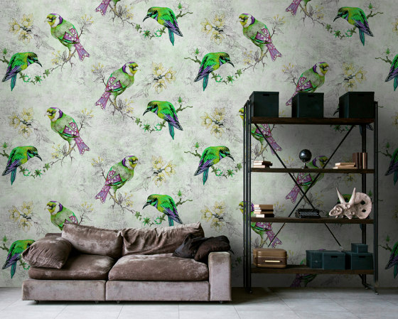Walls By Patel 2 | Papier Peint DD114407 Love Birds 2 | Revêtements muraux / papiers peint | Architects Paper