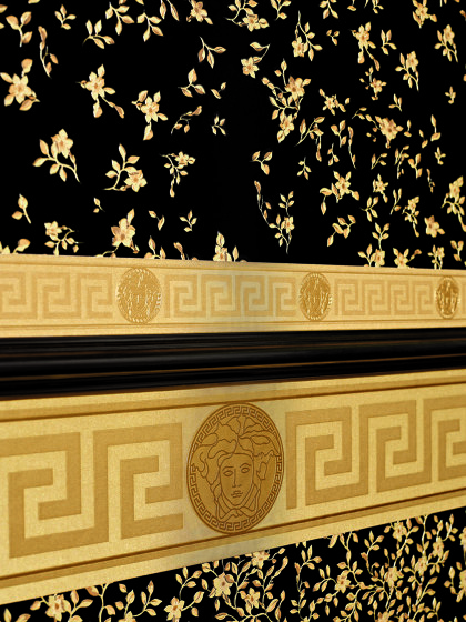 Versace 3 | Papel Pintado 962333 Medusa | Revestimientos de paredes / papeles pintados | Architects Paper