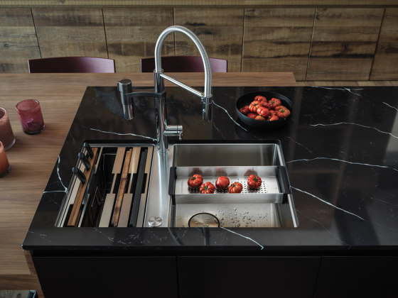Box Center Sink BWX 120-41-27 Stainless Steel | Organizzazione cucina | Franke Home Solutions