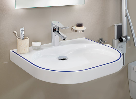 VARIUScare Single washbasin, barrier-free | Wash basins | KWC Professional