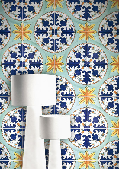 Antichi Decori Ogliastro | Ceramic tiles | Ceramica Francesco De Maio