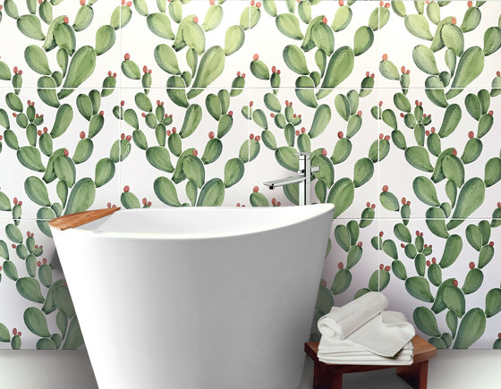 Verde Verticale Cactus | Ceramic tiles | Ceramica Francesco De Maio