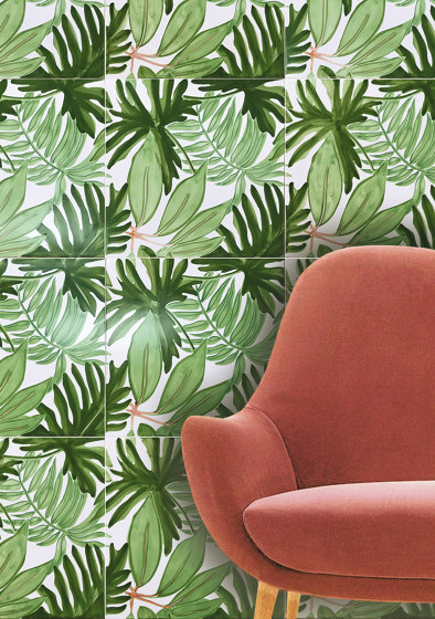 Verde Verticale Palm | Ceramic tiles | Ceramica Francesco De Maio