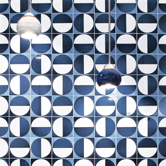 Blu Ponti Decoro Tipo 33 | Ceramic tiles | Ceramica Francesco De Maio