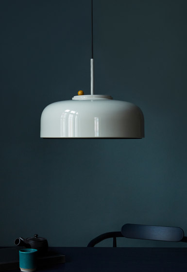 Podgy Pendant | Ash Grey | Suspended lights | Please Wait to be Seated