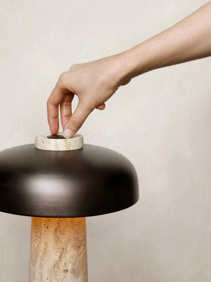 Reverse Table Lamp, Bronzed Brass | Table lights | Audo Copenhagen