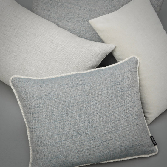 Baltic Frame cerulean |50x40| | Cushions | Manufaktur Kissenliebe