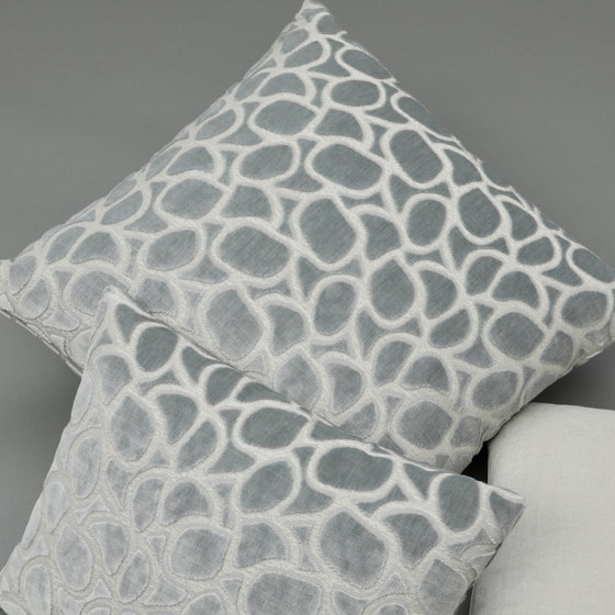 Pebbles slateblue |50x40| | Cushions | Manufaktur Kissenliebe