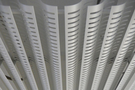 Chilled Metal Baffle Metal Line | Soffitti climatici | Barcol-Air
