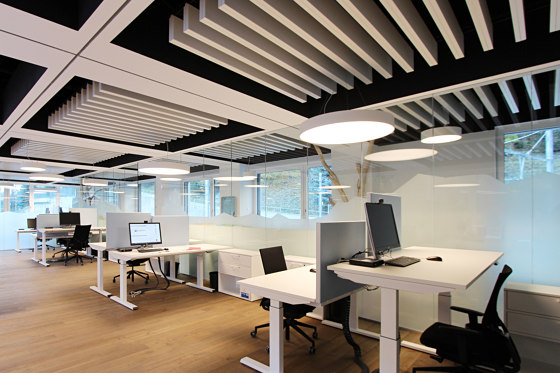 High Performance Fin WAVE | Climate ceiling systems | Barcol-Air