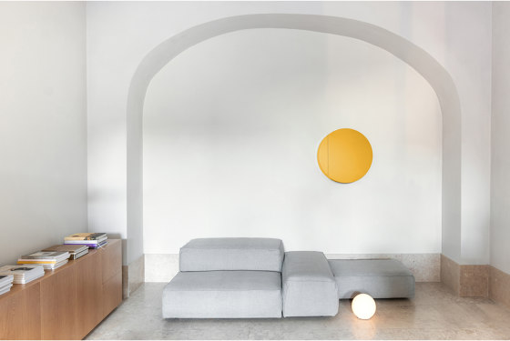 SIMETRIA wall-mounted cabinet, circle | Étagères | Schönbuch