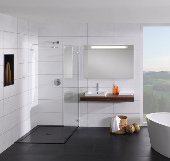 CONTURA lavabo a muro | Lavabi | Schmidlin