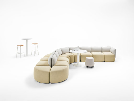 Caterpillar, Seat | Elementos asientos modulares | Derlot
