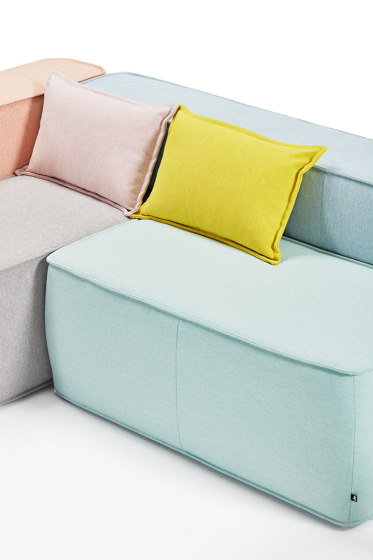 Tetromino Soft, Backrest A | Modular seating elements | Derlot