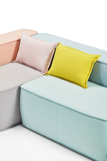 Tetromino Soft, High backrest B | Modular seating elements | Derlot