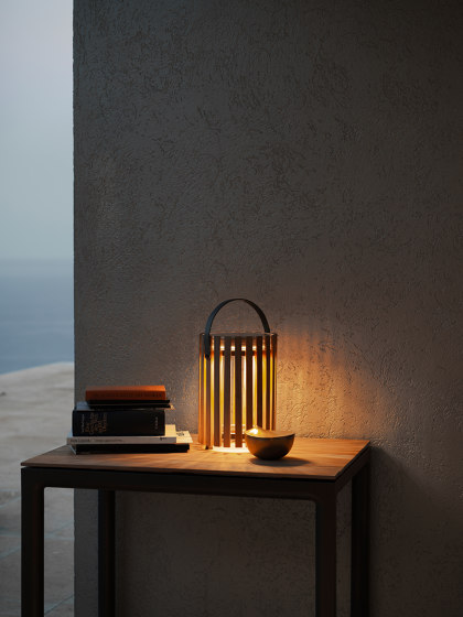 Star Table Lamp Teak | Outdoor floor lights | solpuri
