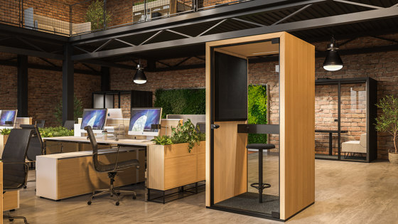 Lohko Box 3 Oak | Office Pods | Taiga Concept