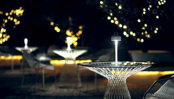 Luciole Lamp with tall spike | 2012+2010 | Lampade outdoor su pavimento | EMU Group