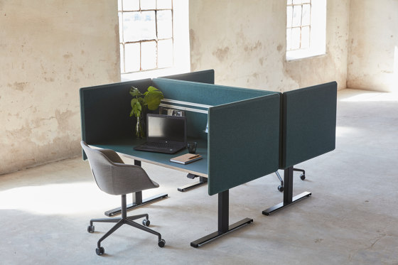 Limbus Arrow desk screen | Sound absorbing table systems | Glimakra of Sweden AB