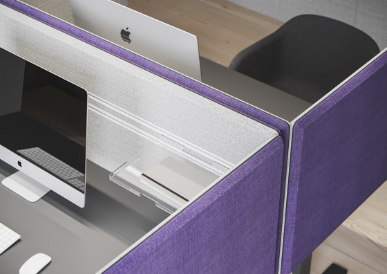 Limbus Arrow desk screen | Sistemi assorbimento acustico tavolo | Glimakra of Sweden AB