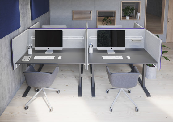 Limbus Arrow desk screen | Sistemas de mesas fonoabsorbentes | Glimakra of Sweden AB