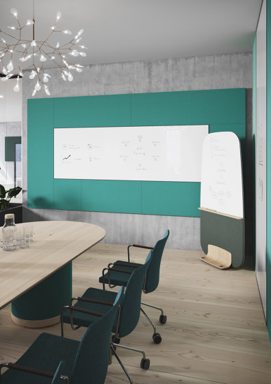 Limbus wall mounted write board | Flipcharts / Tafeln | Glimakra of Sweden AB