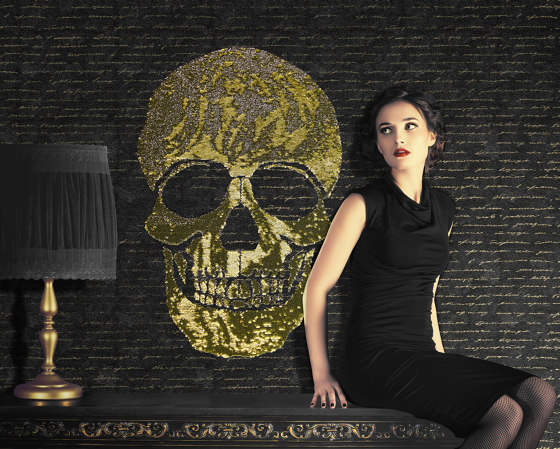 The Skull | The Skull Crystal Mesh | Wall coverings / wallpapers | INSTABILELAB