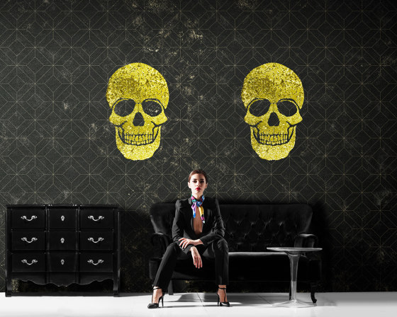 The Skull | The Skull Crystal Mesh | Wall coverings / wallpapers | INSTABILELAB