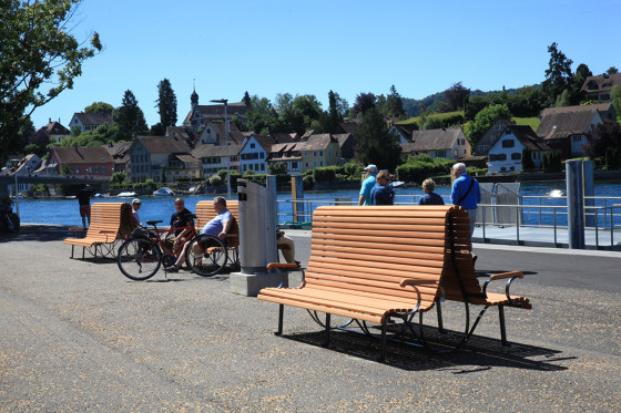 Klosterhof with backrest | Benches | BURRI