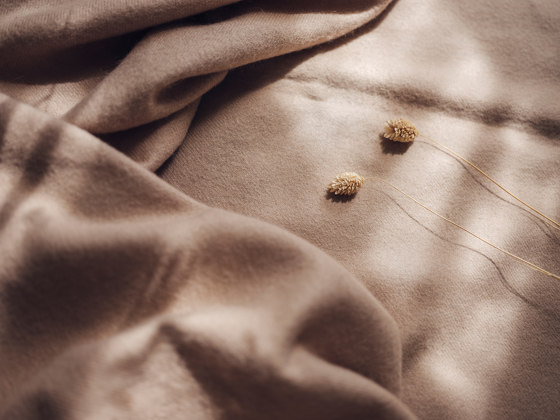 Baby Alpaca Blanket Camel | Plaids | Cuero Design