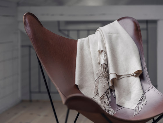 Pampa Mariposa Butterfly Chair Black Chrome Frame | Armchairs | Cuero Design