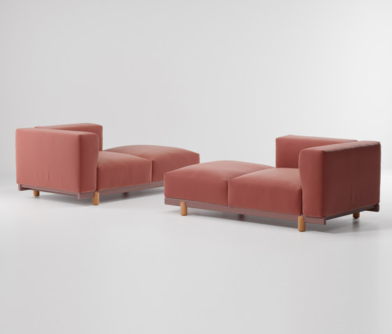 Molo XL 2-seater sofa low | Sofás | KETTAL