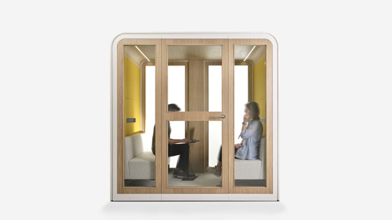 ZoneOut Acoustic Meeting Pods | Sistemi di isolamento acustico room-in-room | Guialmi