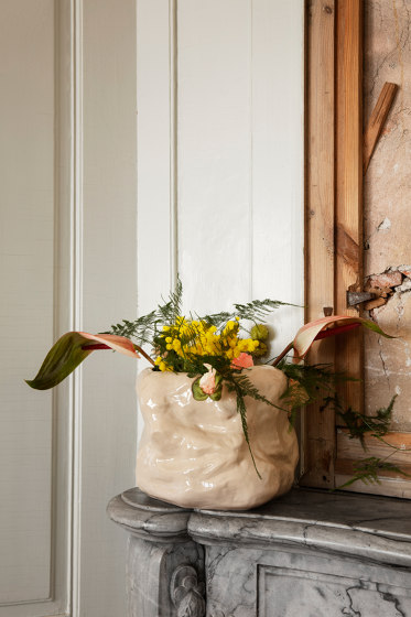 Tuck Vase - Cashmere | Vasen | ferm LIVING