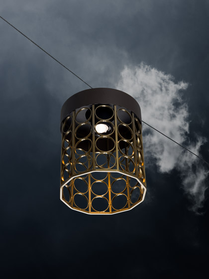 Kristinehamn Catenary Galvanized | Outdoor pendant lights | Blond Belysning