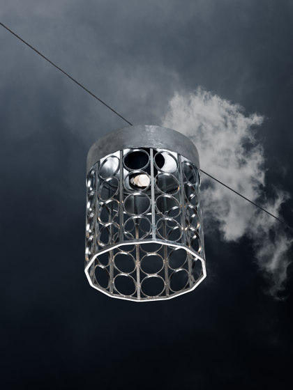 Kristinehamn Catenary Galvanized | Outdoor pendant lights | Blond Belysning