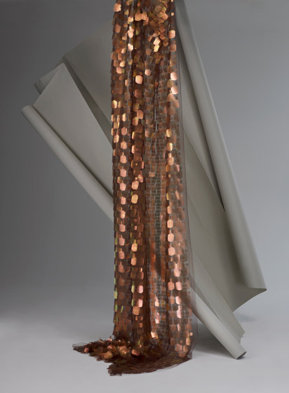 Calypso col. 101 copper | Tejidos decorativos | Jakob Schlaepfer