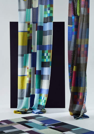Sophie col. 203 gray/multicolor | Drapery fabrics | Jakob Schlaepfer