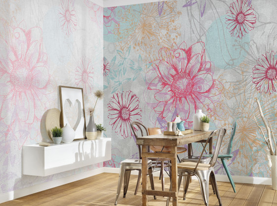 Atelier 47 | Papel Pintado DD117695 Flowerart1 | Revestimientos de paredes / papeles pintados | Architects Paper