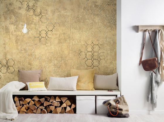 Atelier 47 | Wallpaper DD116710 Hexagonart2 | Wall coverings / wallpapers | Architects Paper
