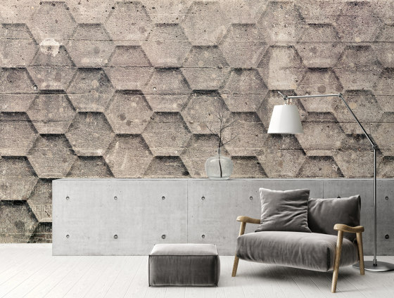 Atelier 47| Tapete | Digitaldruck DD117035 Honeycomb1 | Wandbeläge / Tapeten | Architects Paper