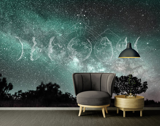 Atelier 47 | Wallpaper DD117770 Moonphases3 | Wall coverings / wallpapers | Architects Paper