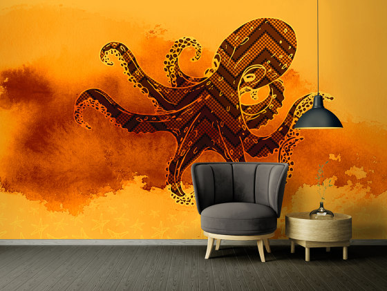 Atelier 47 | Papel Pintado DD118235 Octopusdesign1 | Revestimientos de paredes / papeles pintados | Architects Paper