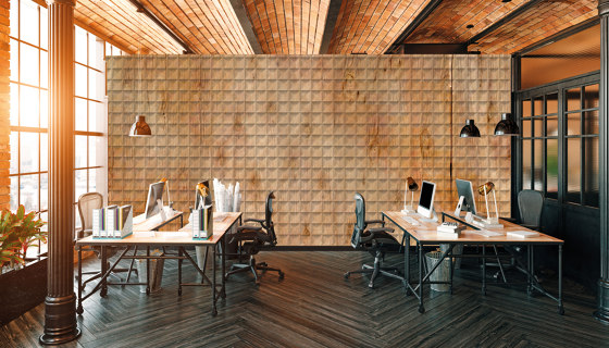 Atelier 47 | Wallpaper DD117305 Squarewood2 | Wall coverings / wallpapers | Architects Paper