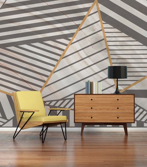 Atelier 47 | Wallpaper DD116915 Stripesmarble1 | Wall coverings / wallpapers | Architects Paper