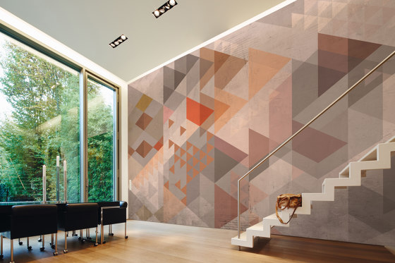 Atelier 47 | Wallpaper DD116685 Vintagetriangle1 | Wall coverings / wallpapers | Architects Paper