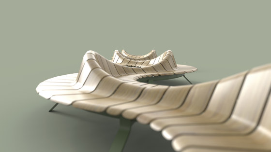 Ascent Double Rise R 60º | Bancos | Green Furniture Concept